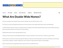 Tablet Screenshot of double-wide-homes.com